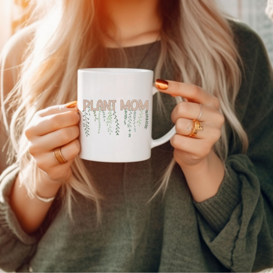 Plant Mom Coffee Cup