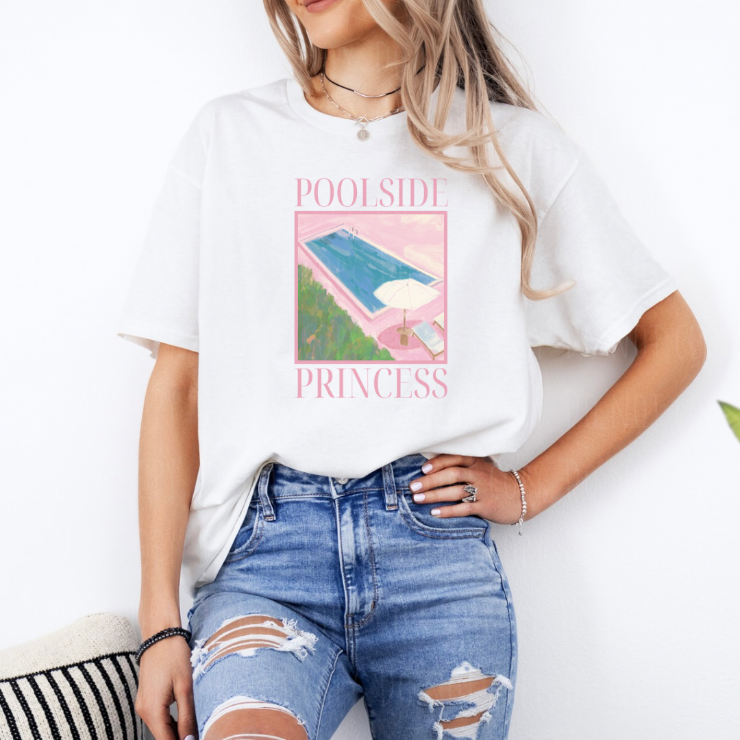 Poolside Princess T-shirt